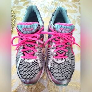 ASICS DUO MAX Women's Running Shoes - Pink and Gray